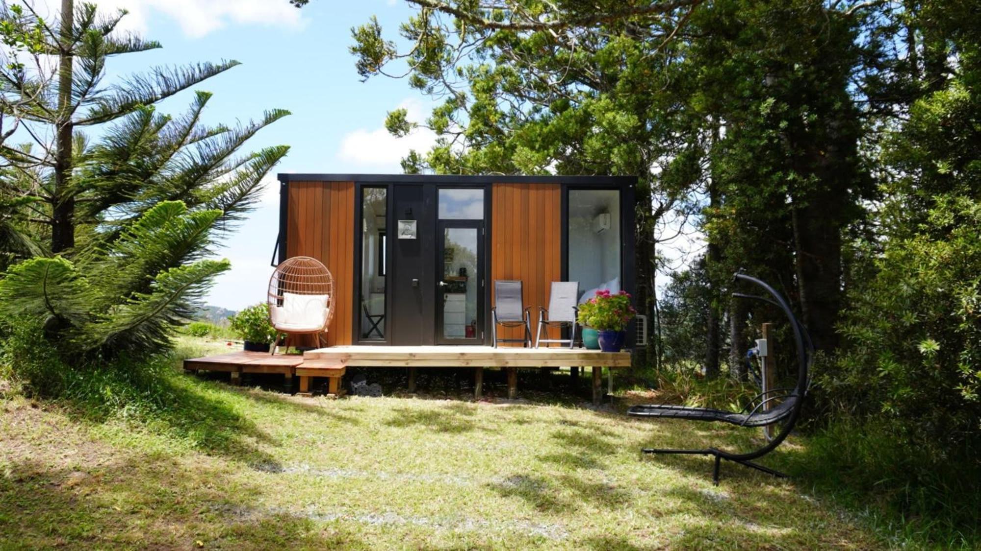 Villa The Kauri Getaway By Tiny Away Waitoki Exterior foto